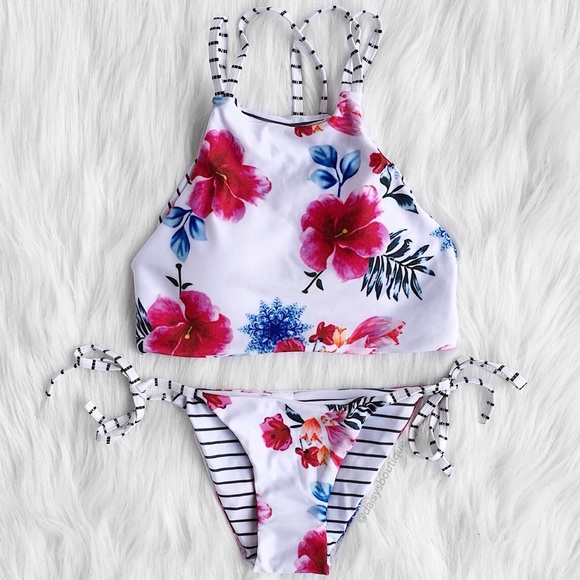 Daisys Boutique Other - ❤️CLEARANCE❤️ 🌺 Claire reversible bikini set 🌺